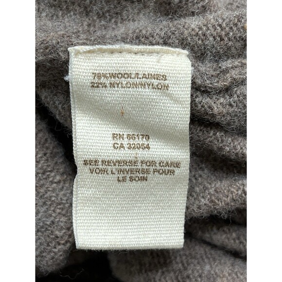 Free People Dusty Brown Wool Blend Cardigan Boho Cozy Small Fairy Grunge - Picture 12 of 14